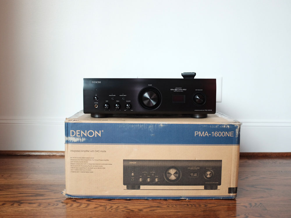 amplificador-Denon-PMA-1600NE-unboxing